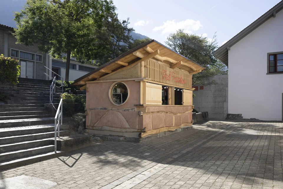 Fassade Red Pavilion