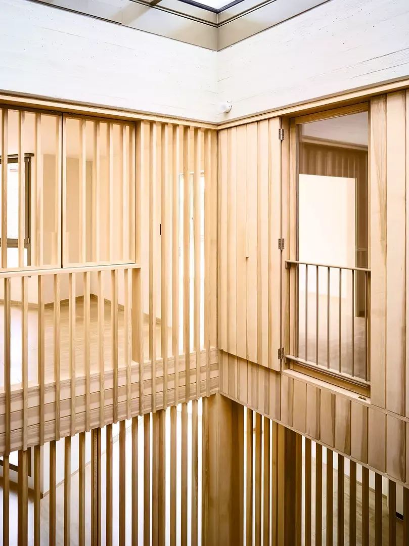 3e étage, façade intérieur atrium