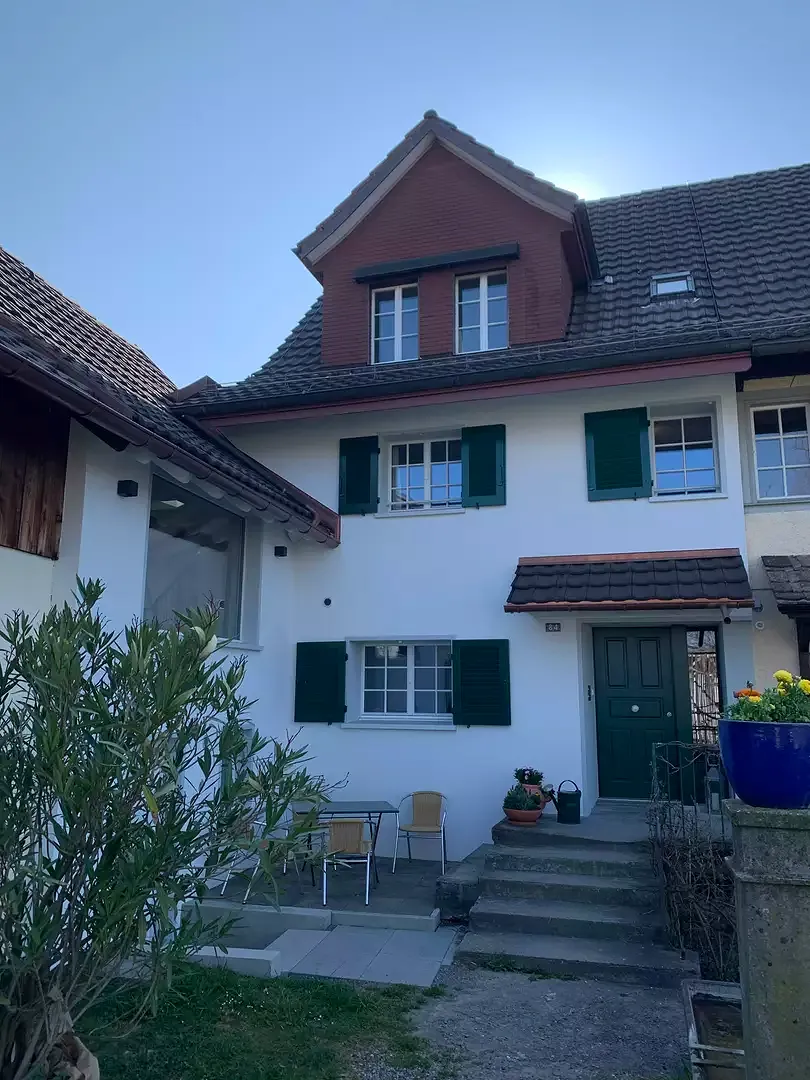 Fassadenansicht Südwest nach Umbau