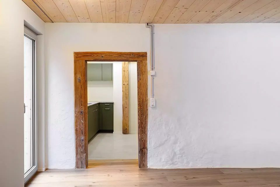 Bauernhaus, Wohnung neu