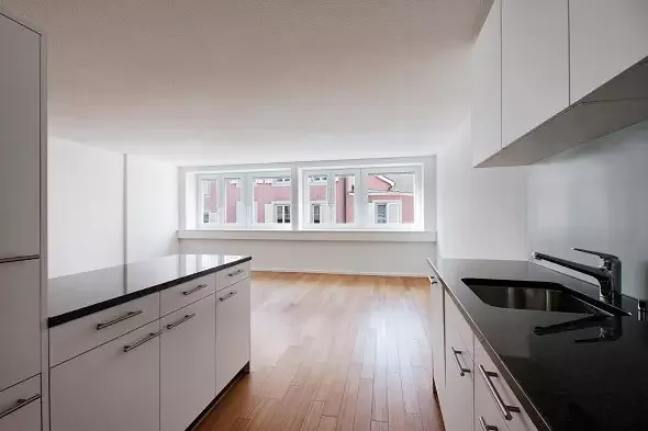 Wohnraum mit Küche