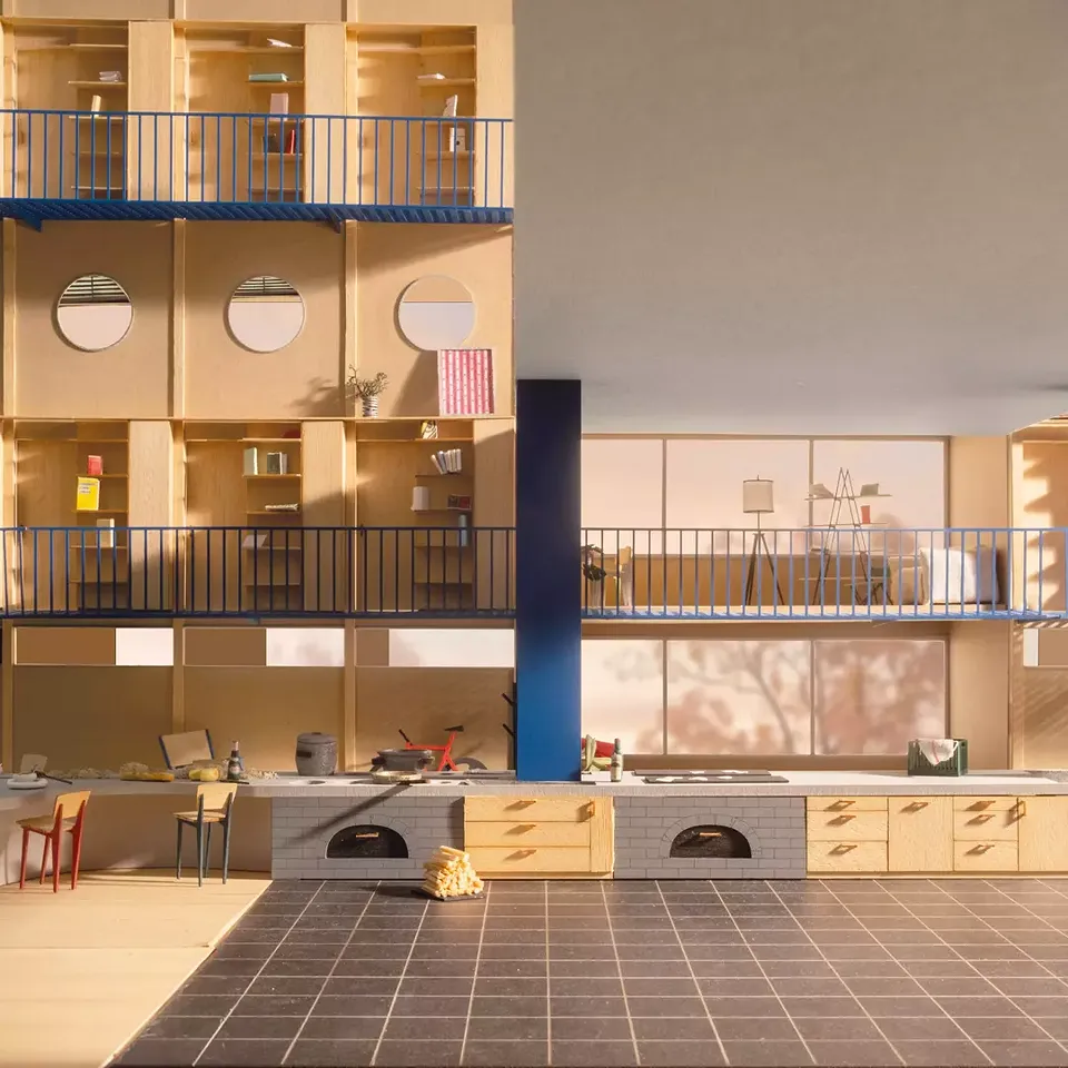 Ensemble & séparément, model, research by project