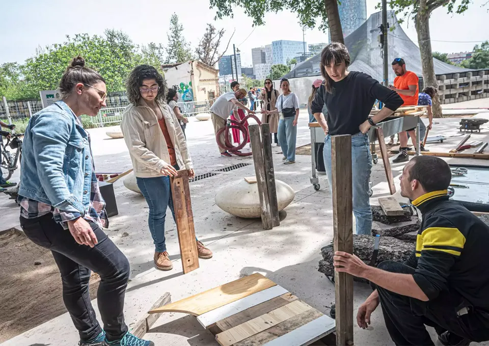Workshop zur Wiederverwendung von Baustoffen