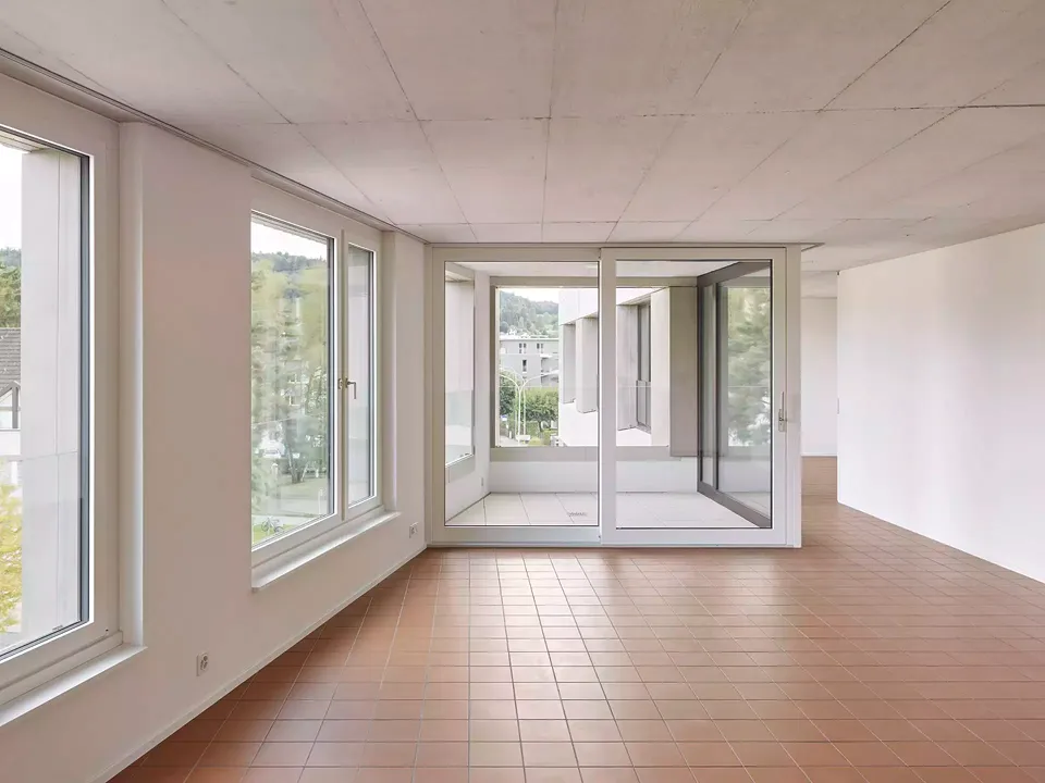 Wohnen und Loggia