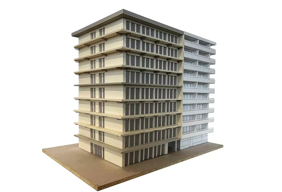 Maquette facade