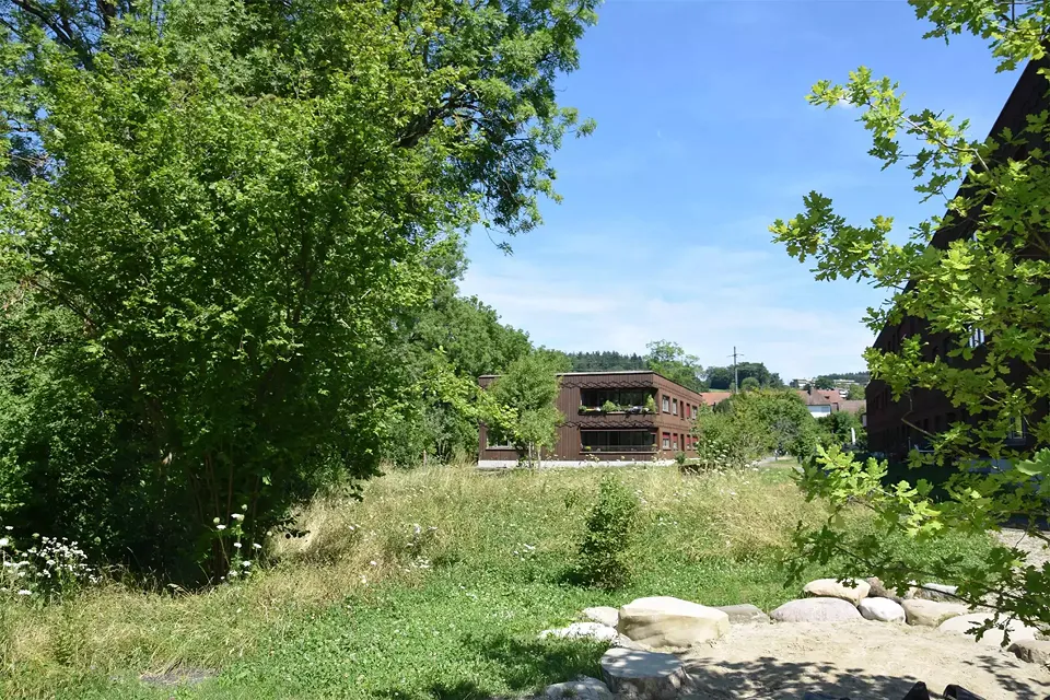 Park mit Haus C