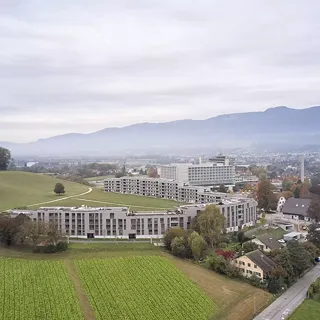 Areal Schöngrün Wohnüberbauung mit Gutshofensemble