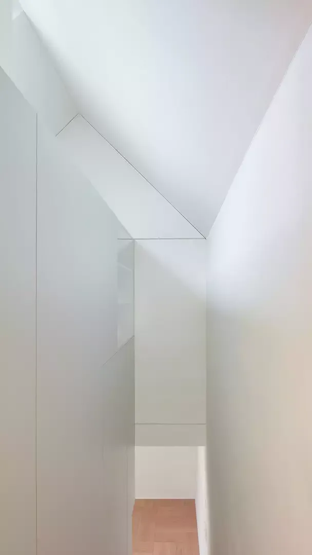 Treppe und Dachraum