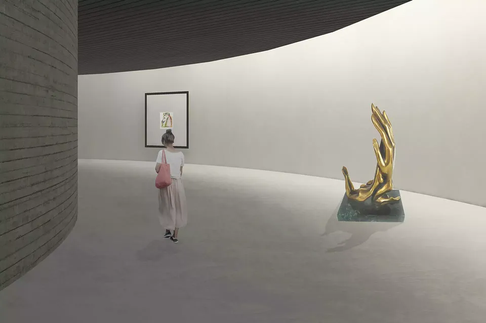 espace d'exposition
