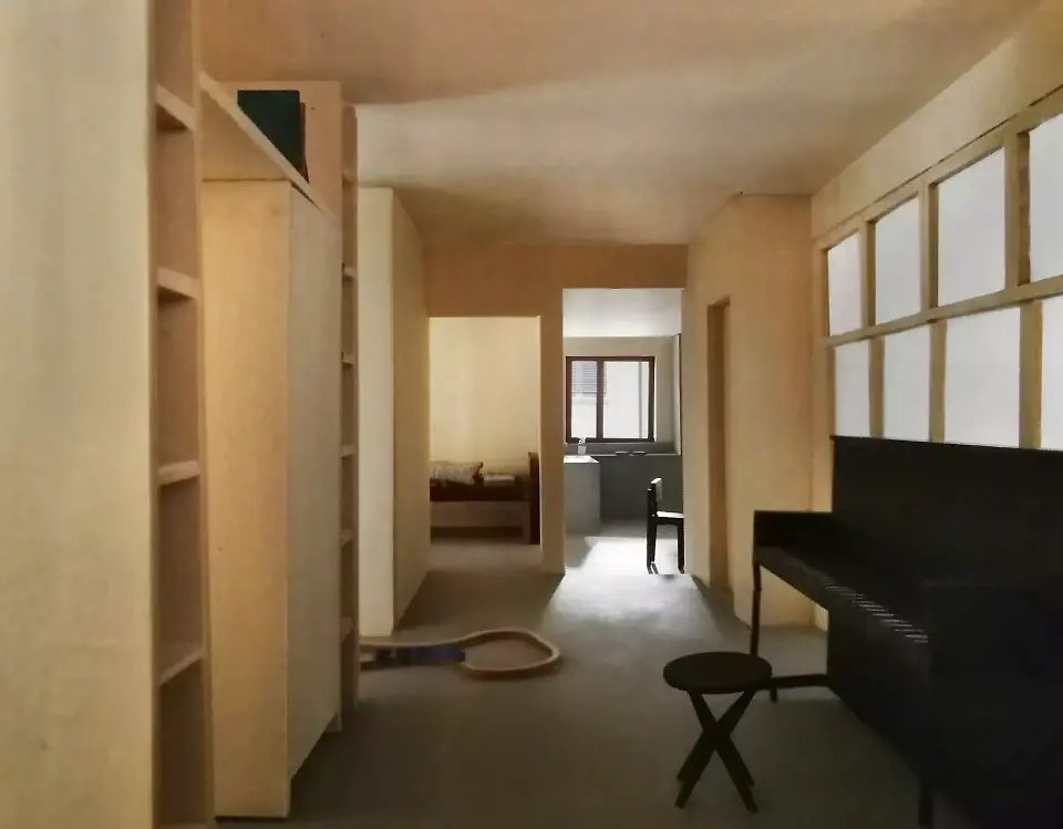 MFH mit EFH Qualität_Blick von Schaltraum