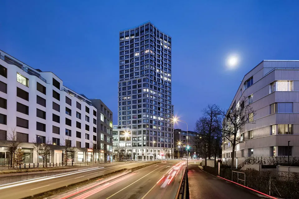 Limmat Tower, extérieur, Überlandstrasse