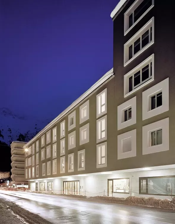 Via dal Bagn bei Nacht