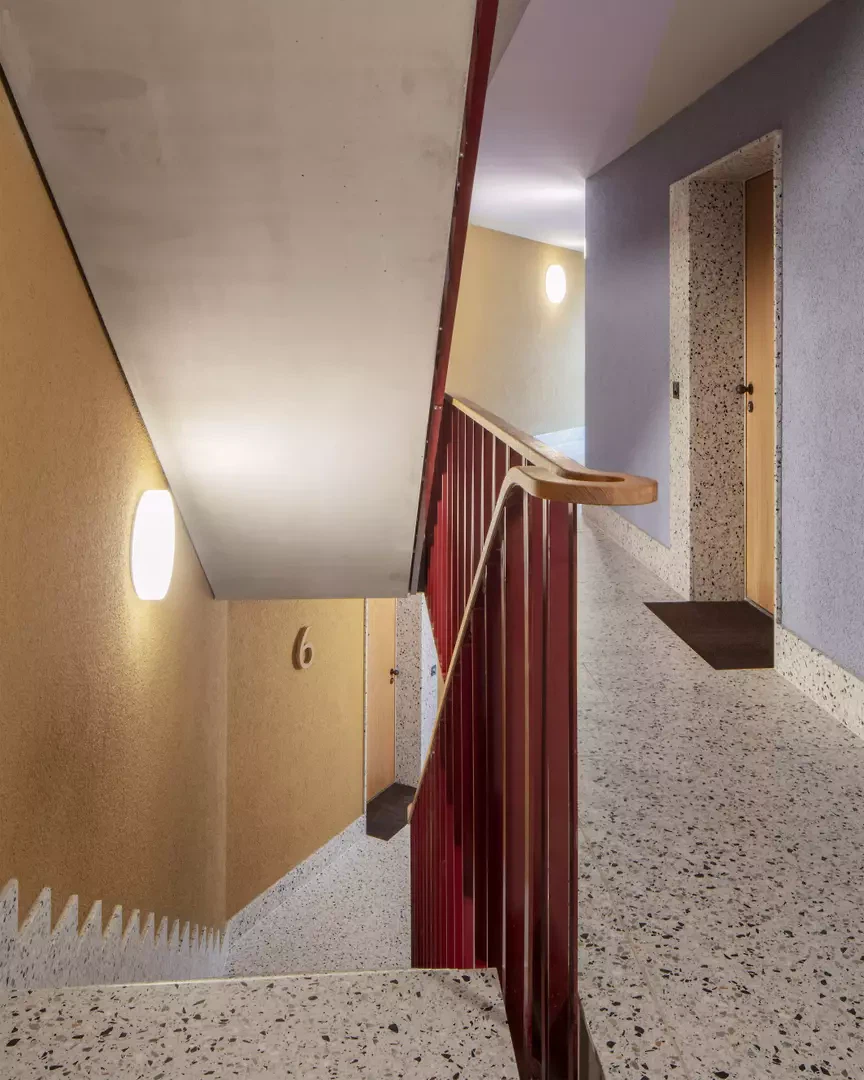 Cage d'escalier – Bâtiment Turidomus