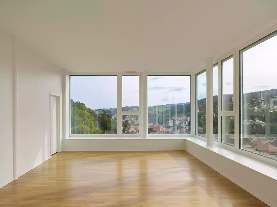 Séjour appartement attique Est