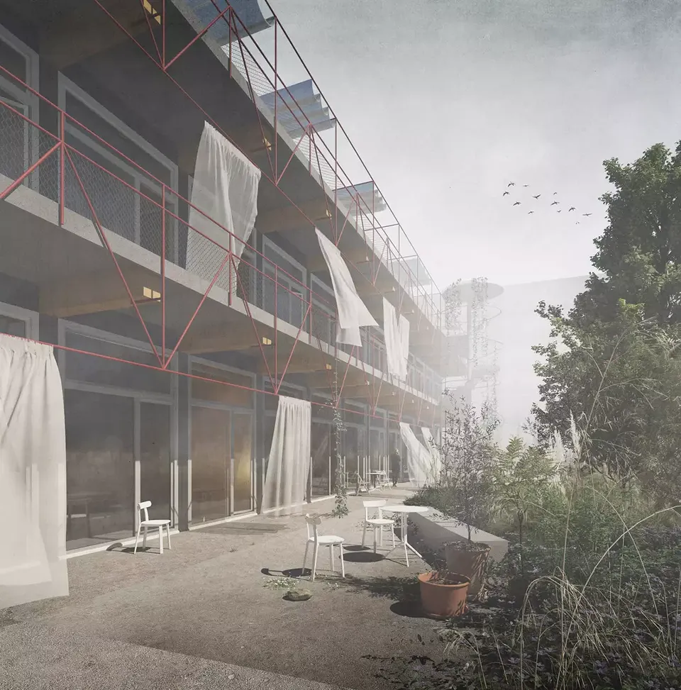 Beyond Concrete: Bauen im Bestand – Projekt Giorgia Iacomini (MA-Thesis, FS 2022)