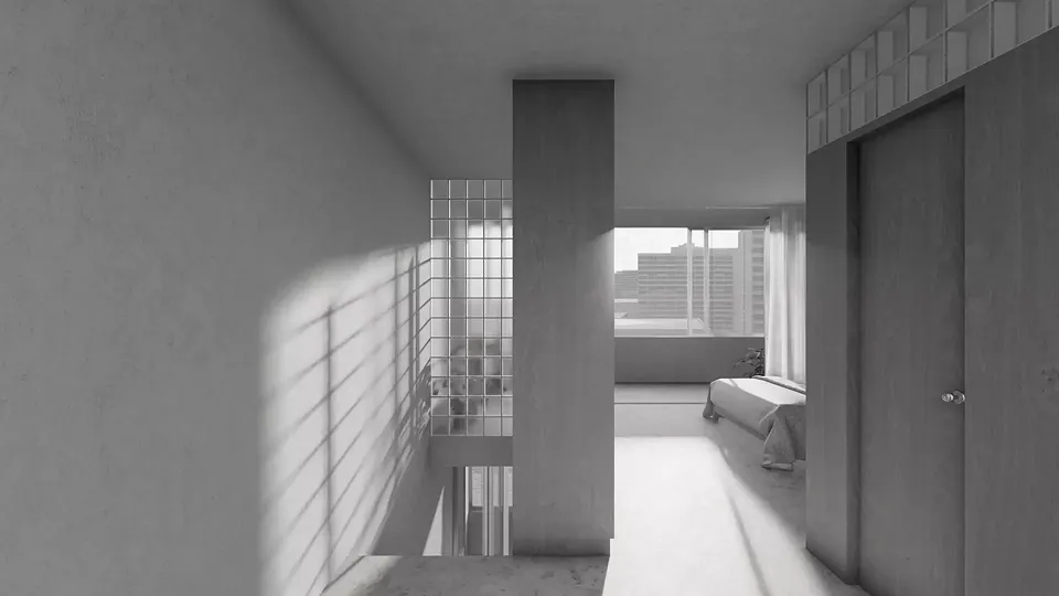 Schlafzimmer Maisonette