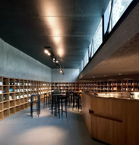 Espace d'accueil et de dégustation