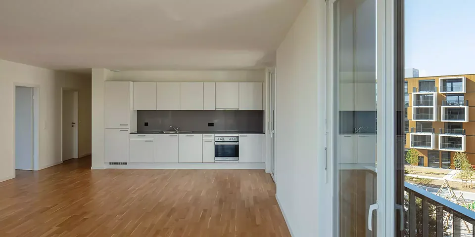 Vue intérieure d'un appartement