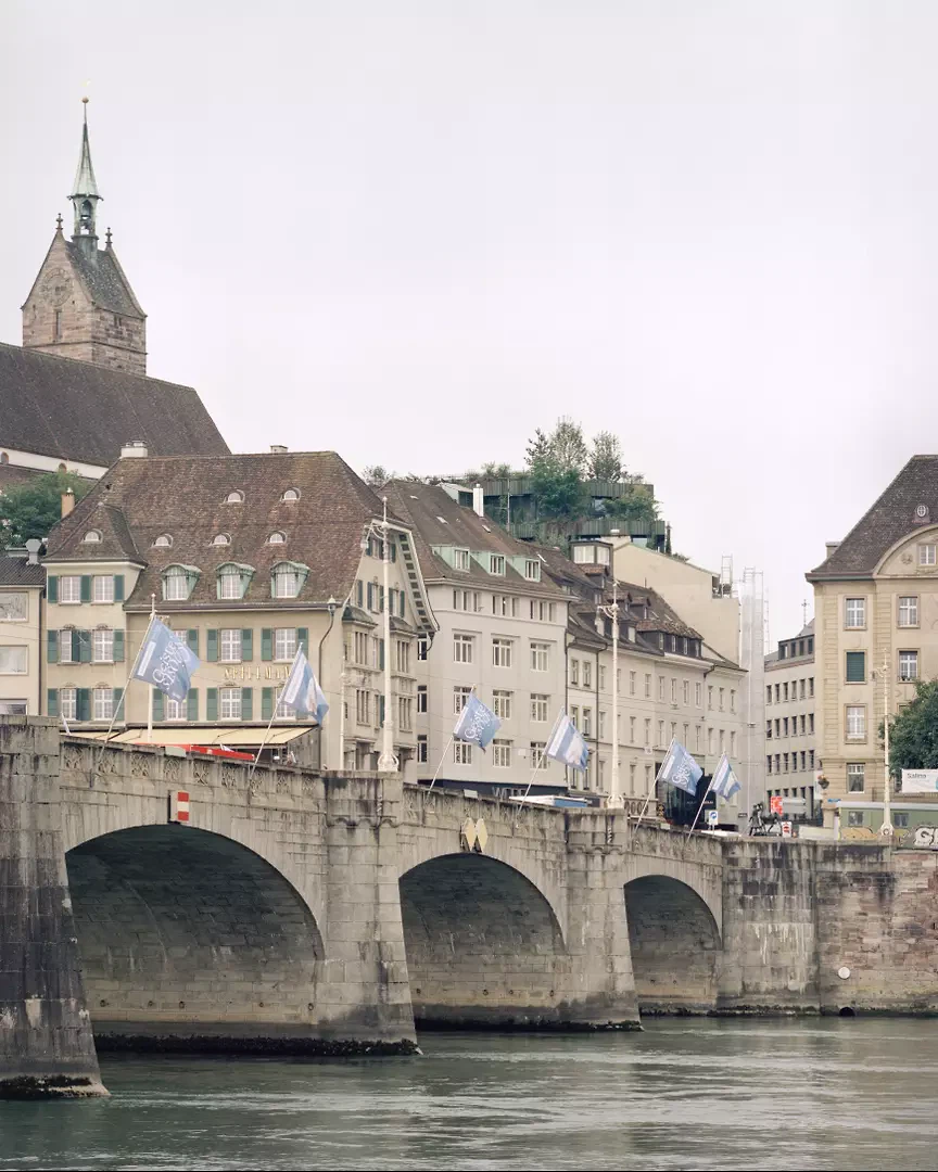 Blick von der Mittleren Brücke