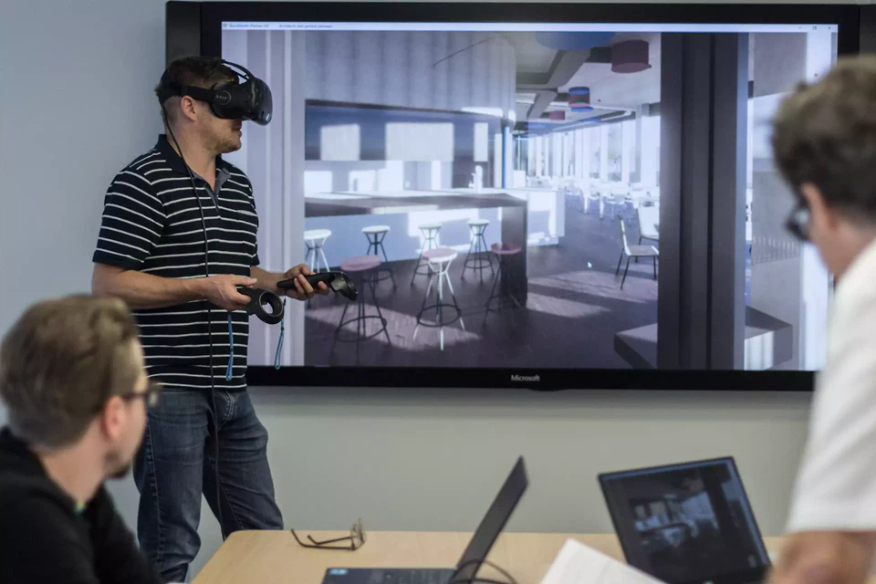 Virtual Reality Sitzung
