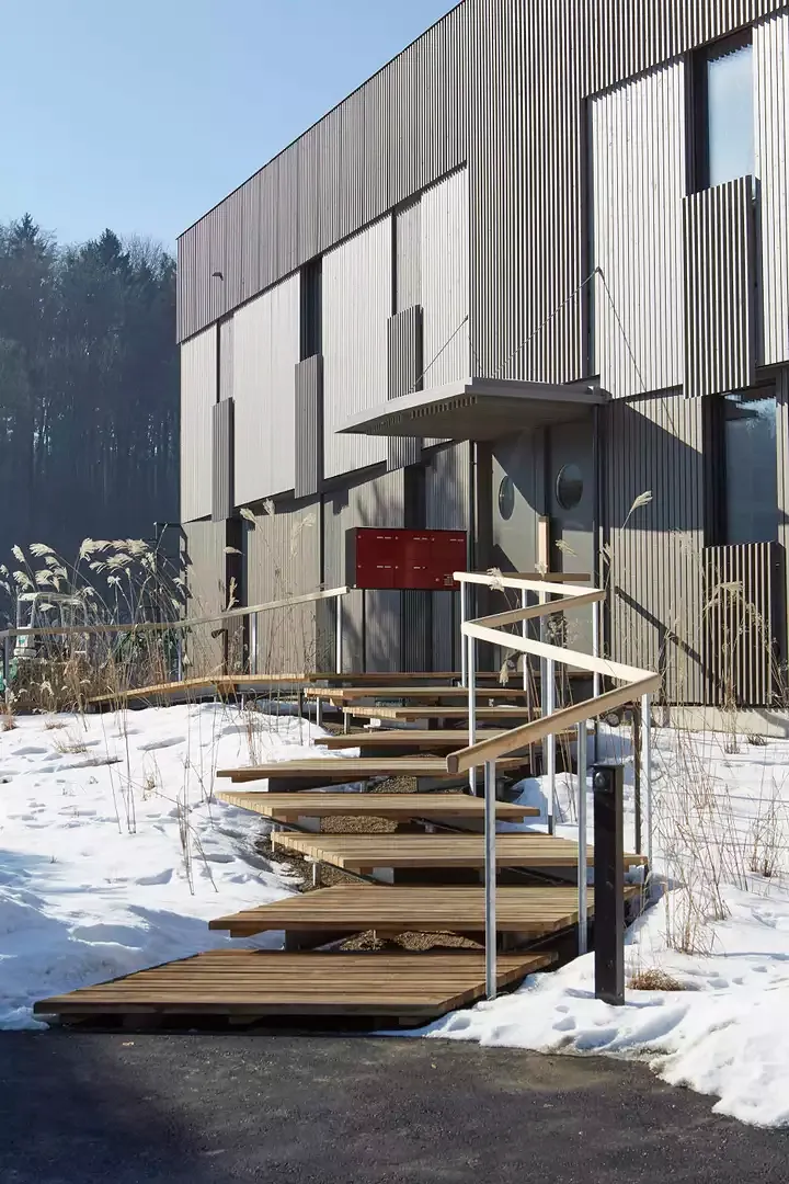 Aussenansicht Süd-Treppe