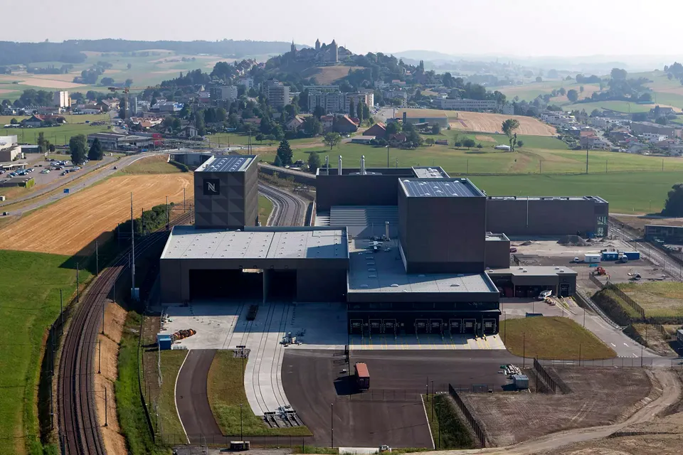 Luftaufnahme Romont