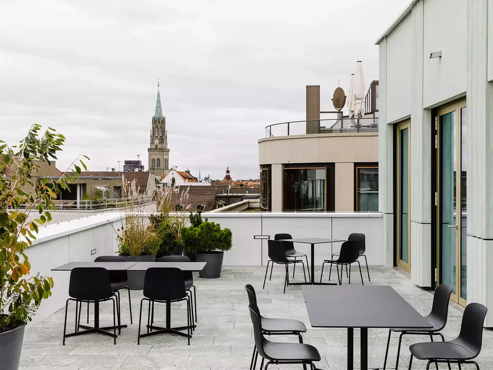 Terrasse 7. Obergeschoss