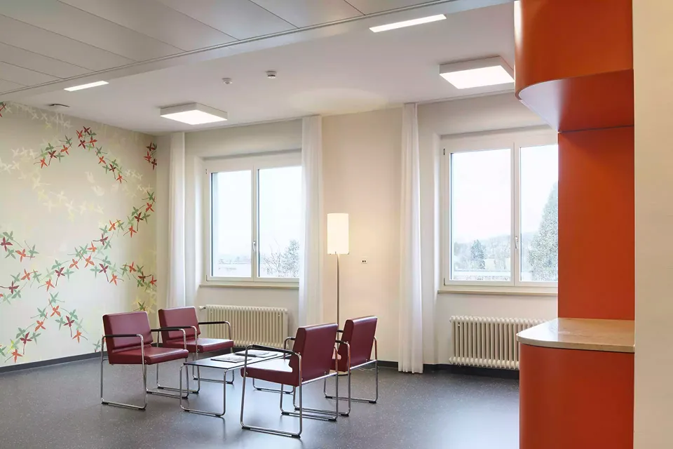 Nische auf Pflegestation