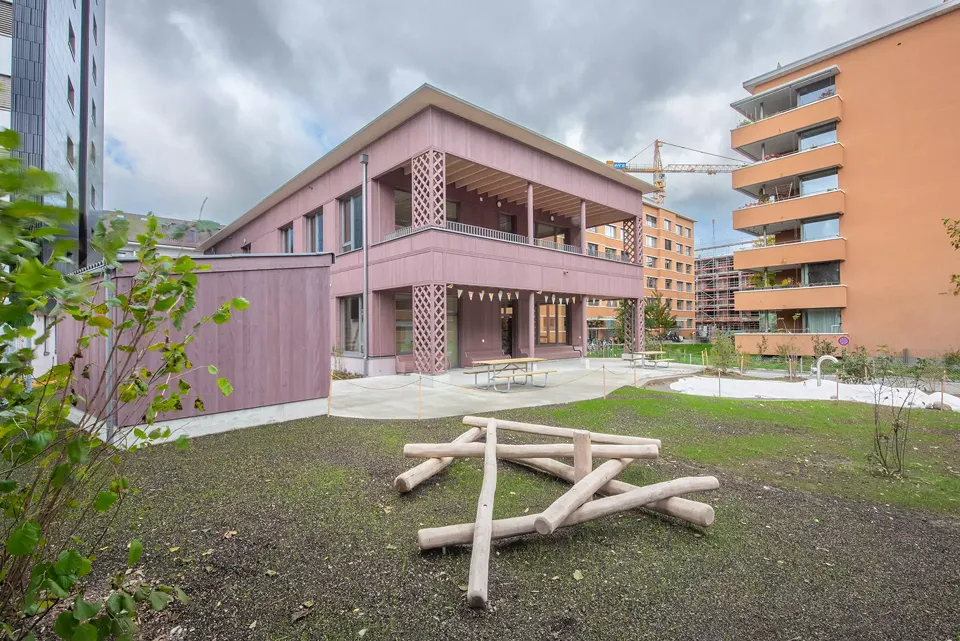 Aussenansicht Balkon