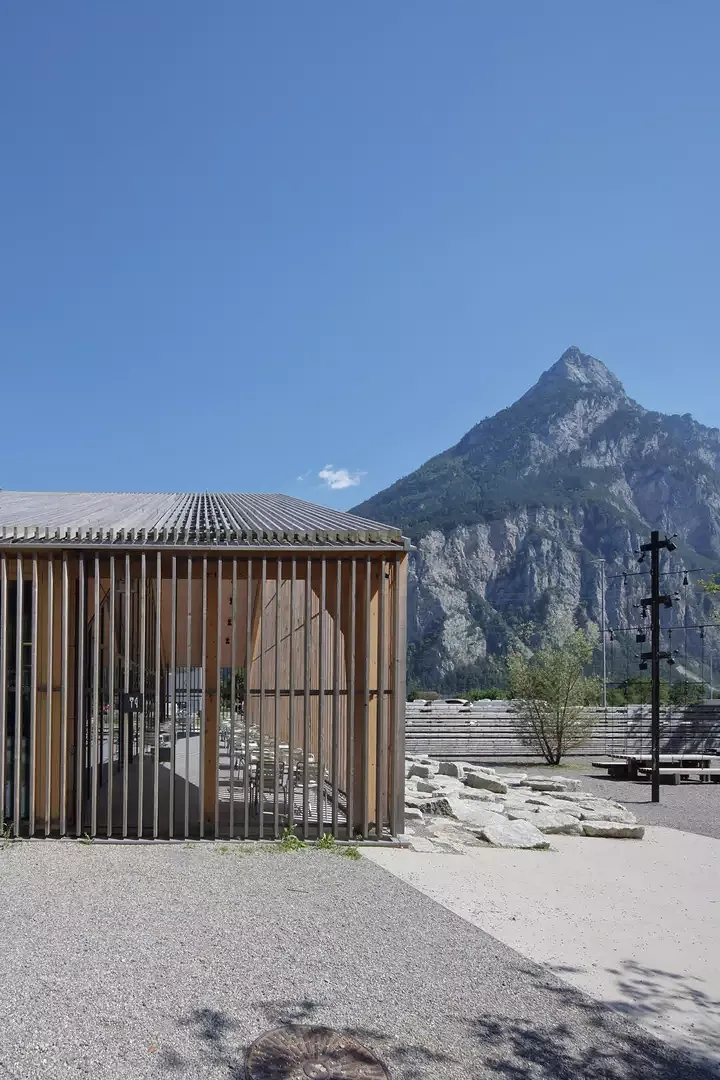 L'aire du repos du St-Gothard Sud