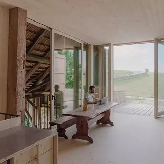 Habiter dans une grange transformée