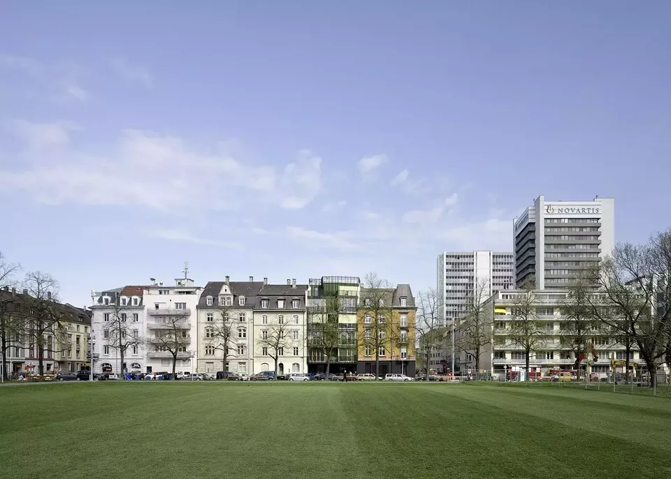 HHF, Lichtstrasse, Blick über den Park
