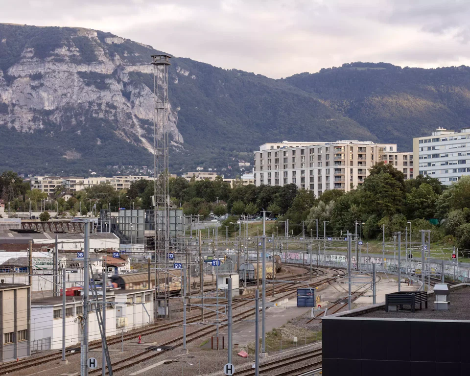 Vue de l'Avenue Eugène Lance