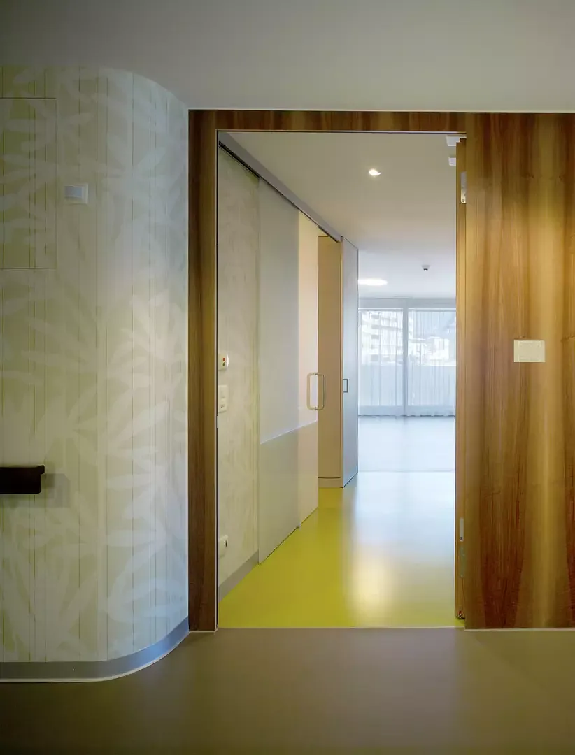 Eingang Patientenzimmer