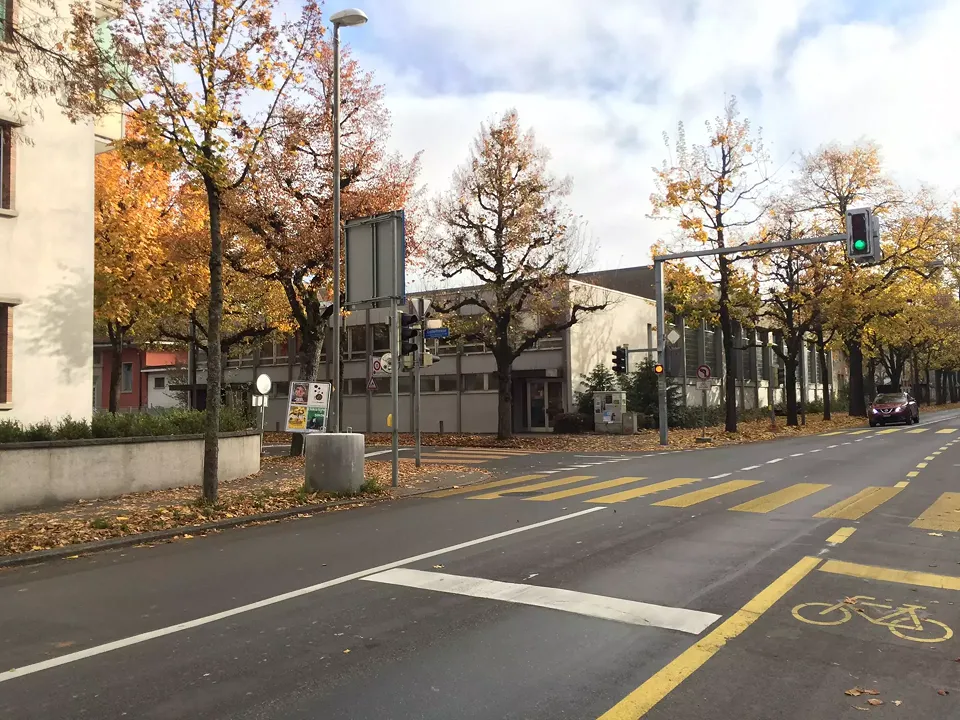 Turnhalle vor der Erweiterung