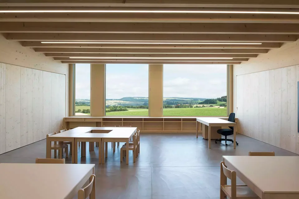 Salle de classe vue 2