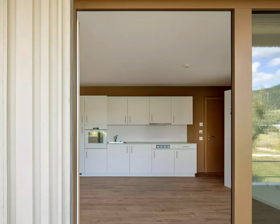 Les appartements disposent d’une cuisine bien équipée.