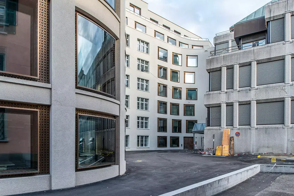 Blick in den Hof