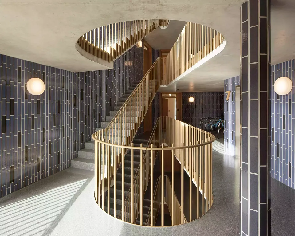Cage d'escalier