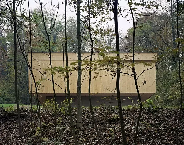Nordfassade geschlossen