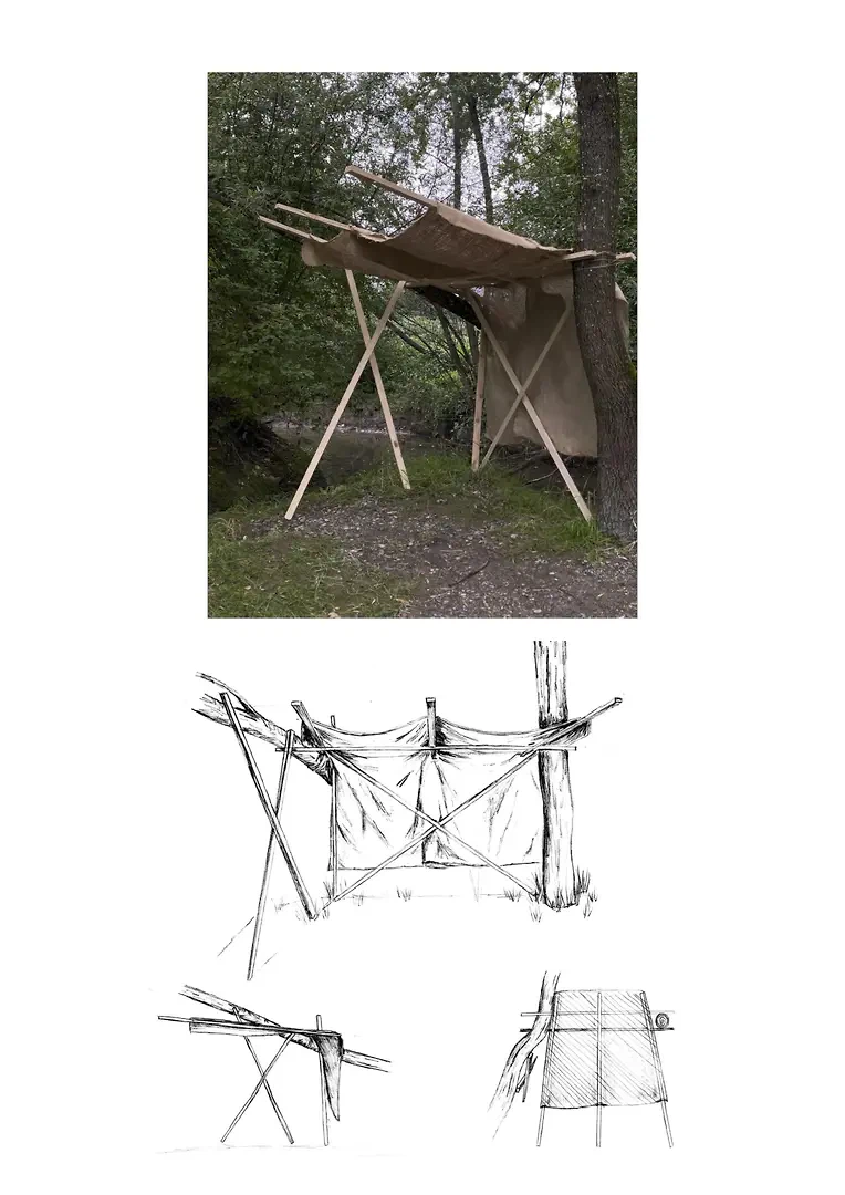 Ein Shelter im Stadtraum, Atelier Urbaite, Lynn Amrein