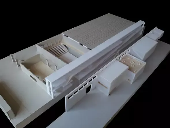 vue de maquette ouverte