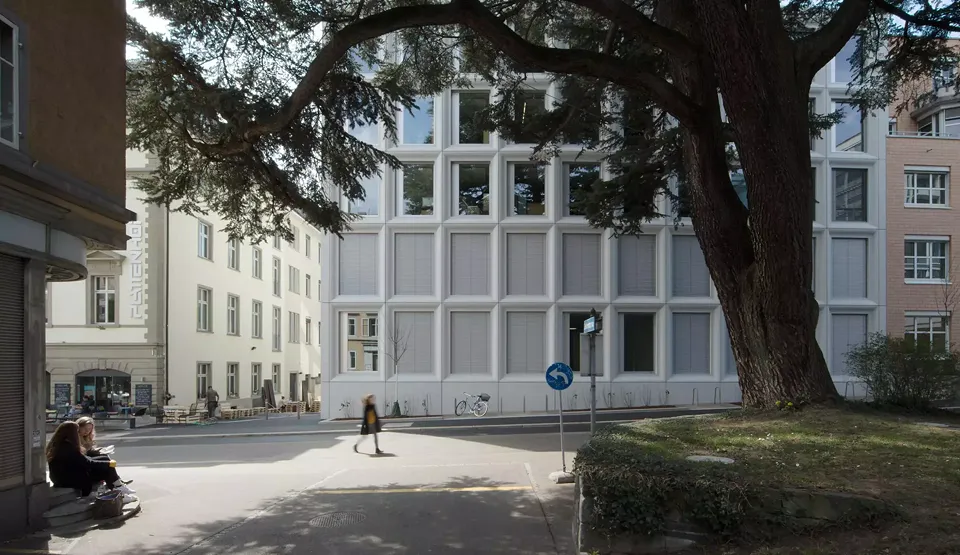 Vue de la Plattenstrasse