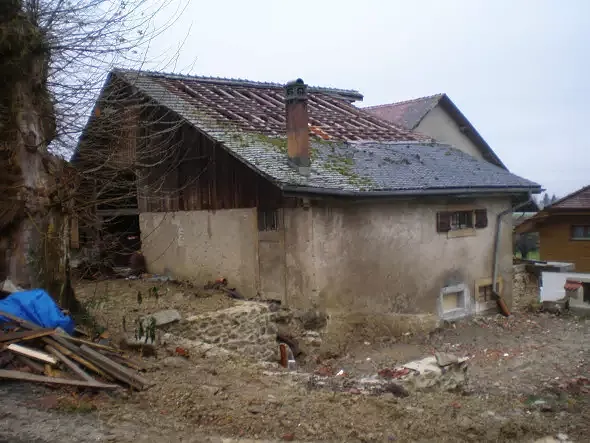 La ferme avant les travaux