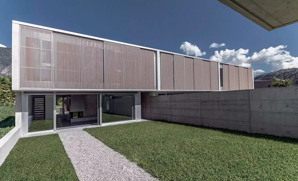 Fassade - Aussenansicht vom Garten