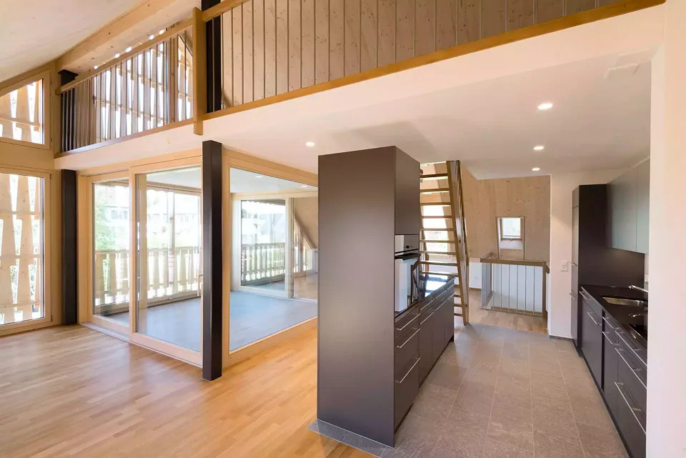 Innenausbau Dachwohnung