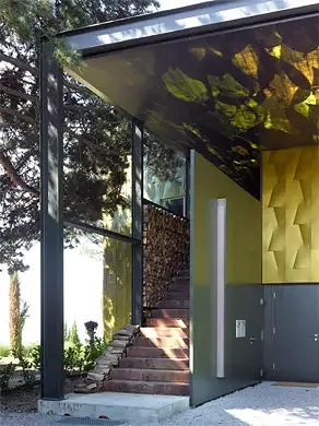 Vue de l'entrée