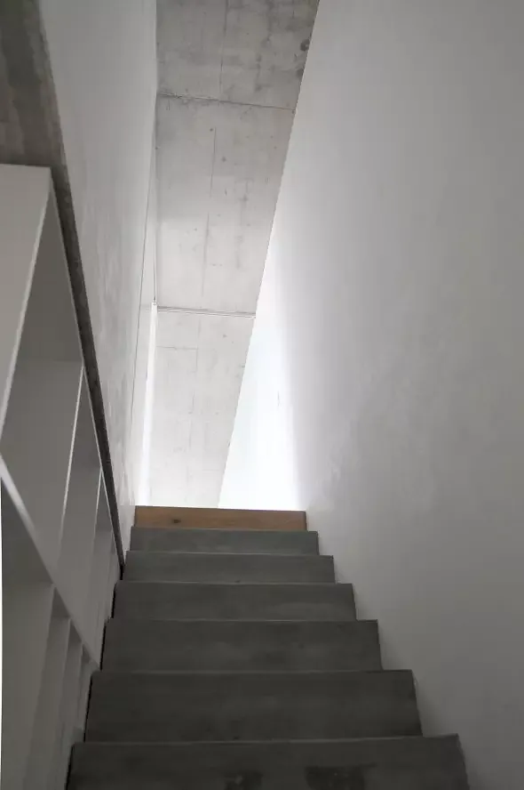 Escalier ètage mansardé