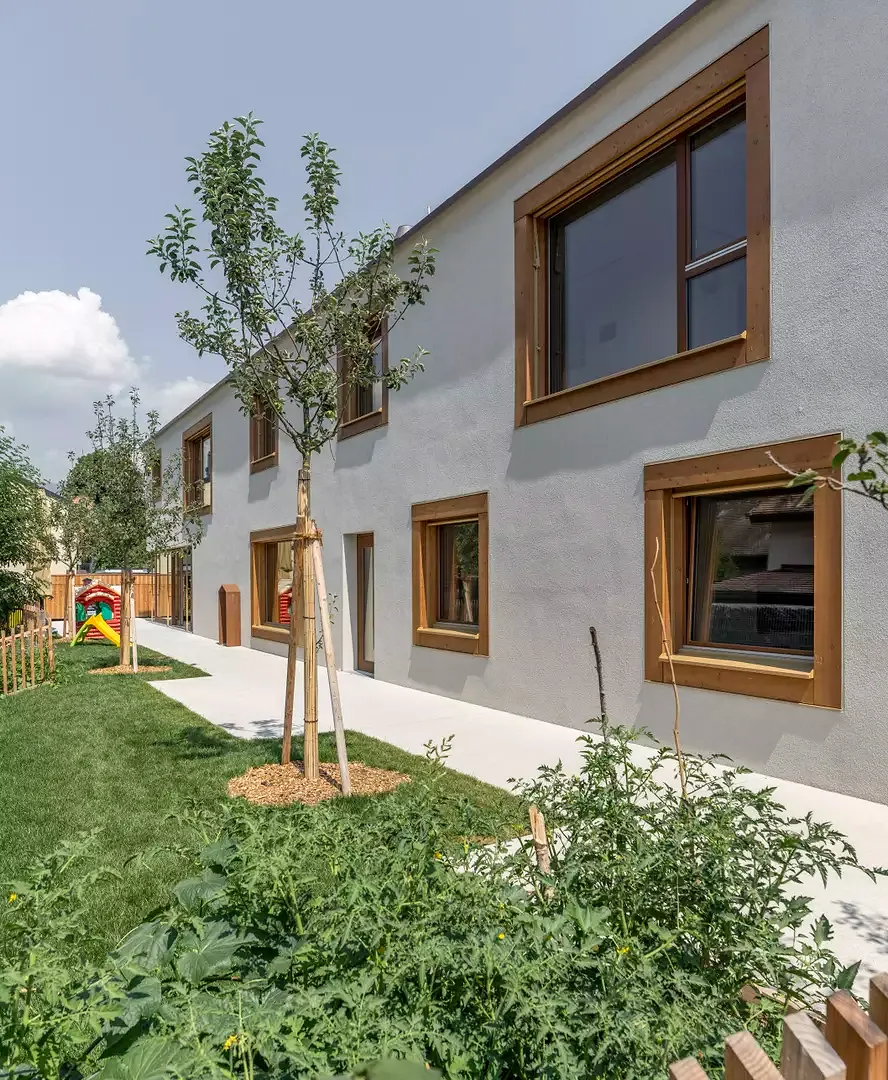 Façade Sud, jardin