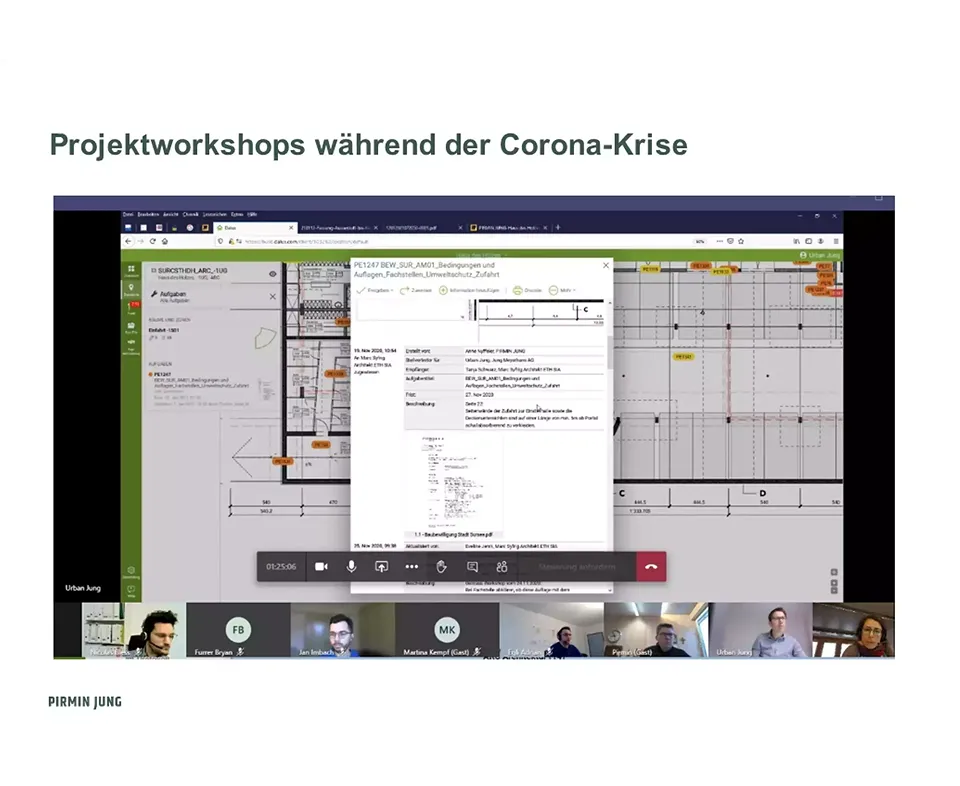 Projektworkshops während Corona